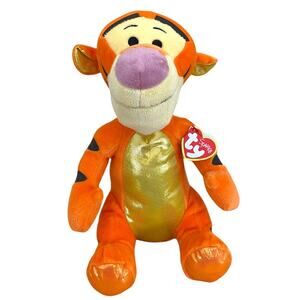 Disney TY Sparkle Tigger from Winnie The Pooh Beanie Buddies Collection